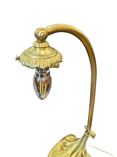 Paul Nicolas Paire de Lampes de Table Art Nouveau "Papillons"