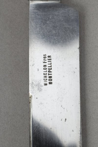 IMPORTANT SILVER AND Mother-of-pearl FLATWARE , IN ORIGINAL CASE. TÉTARD FRÈRES.
