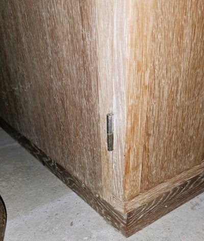Meuble de métier avec 22 tiroirs et deux miroirs intérieur