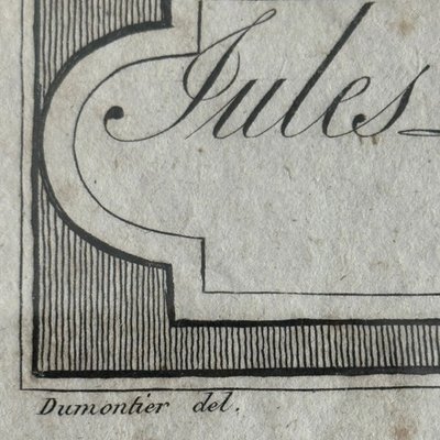 Suite de 4 gravures première partie du XIXe Polignac Leridane Cadudal