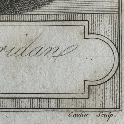 Suite de 4 gravures première partie du XIXe Polignac Leridane Cadudal