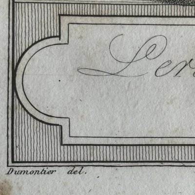 Suite de 4 gravures première partie du XIXe Polignac Leridane Cadudal
