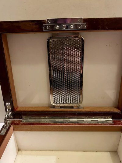 Cigar box - Dunhill - 1970 - Burl veneer