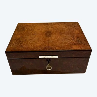 Cigar box - Dunhill - 1970 - Burl veneer