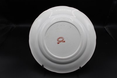 Set of 12 Plates from the Personal Service of William II at the Imperial Palace in Strasbourg