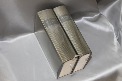 La Bibbia, edizioni Pléiade, in 2 volumi
