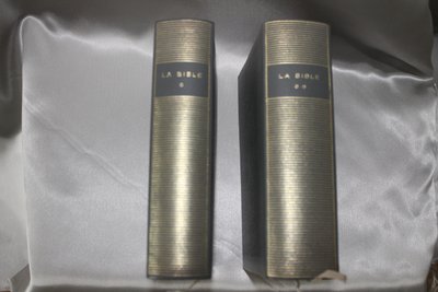 La Bibbia, edizioni Pléiade, in 2 volumi