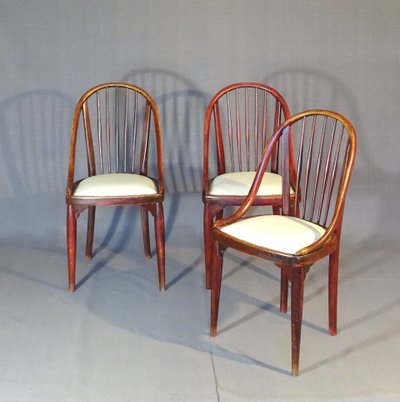 Sedia Thonet A846, circa 1925, Prutscher Art Deco