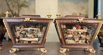 Serie di quattro cacciatori reliquiari italiani – XVIII secolo