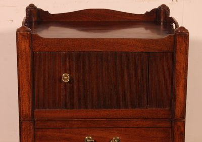 Meuble à Volet En Acajou d'époque Georgian -18° Siècle