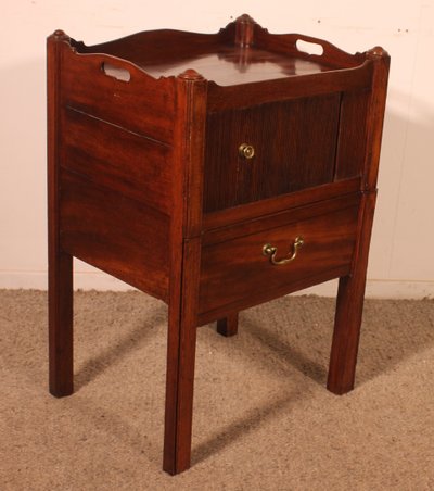 Meuble à Volet En Acajou d'époque Georgian -18° Siècle
