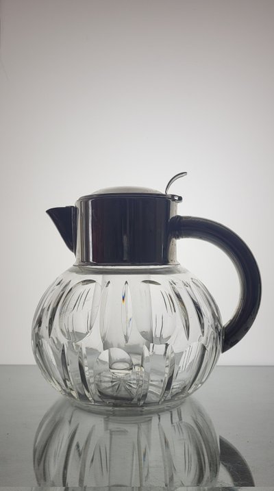 Refreshing crystal jug, 1930s.