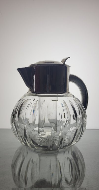 Refreshing crystal jug, 1930s.