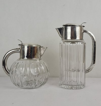 Refreshing crystal jug, 1930s.
