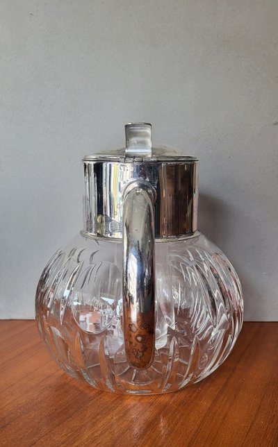 Refreshing crystal jug, 1930s.