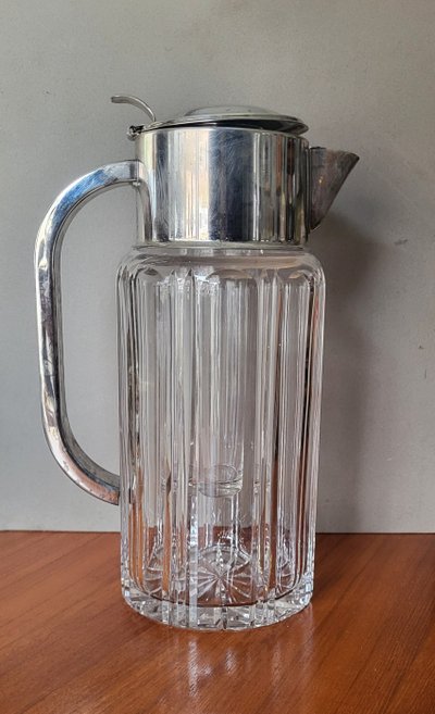 Refreshing crystal jug, 1930s.