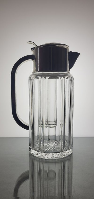 Refreshing crystal jug, 1930s.