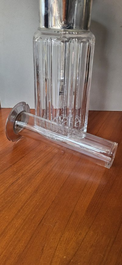 Refreshing crystal jug, 1930s.