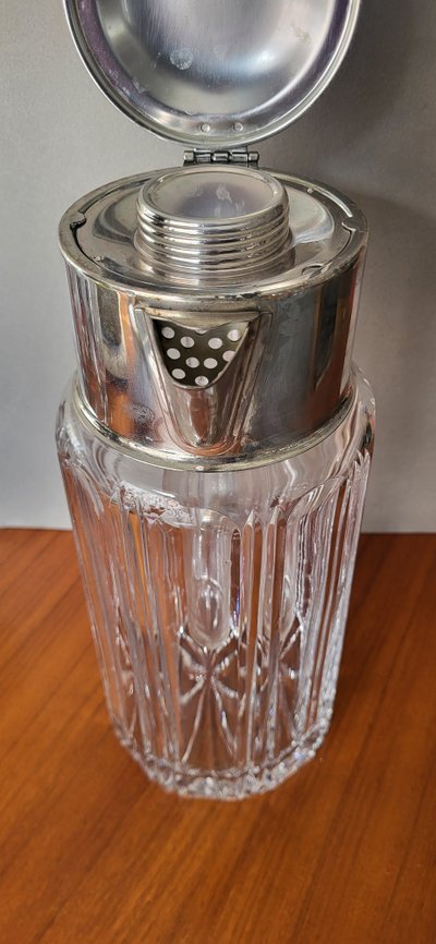 Refreshing crystal jug, 1930s.