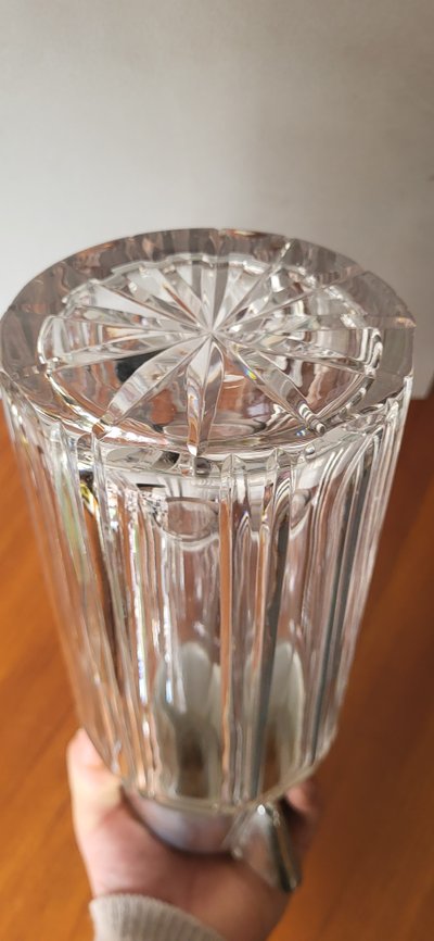 Refreshing crystal jug, 1930s.