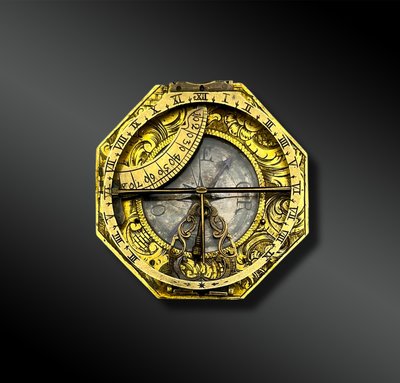 UNIVERSAL EQUINOXIAL SUNDIAL - Andreas VOGLER (circa 1730 - 1800) - Germany - 18th century