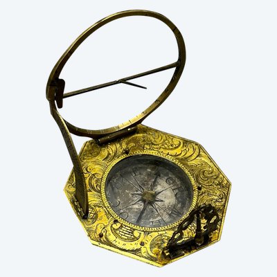 UNIVERSAL EQUINOXIAL SUNDIAL - Andreas VOGLER (circa 1730 - 1800) - Germany - 18th century