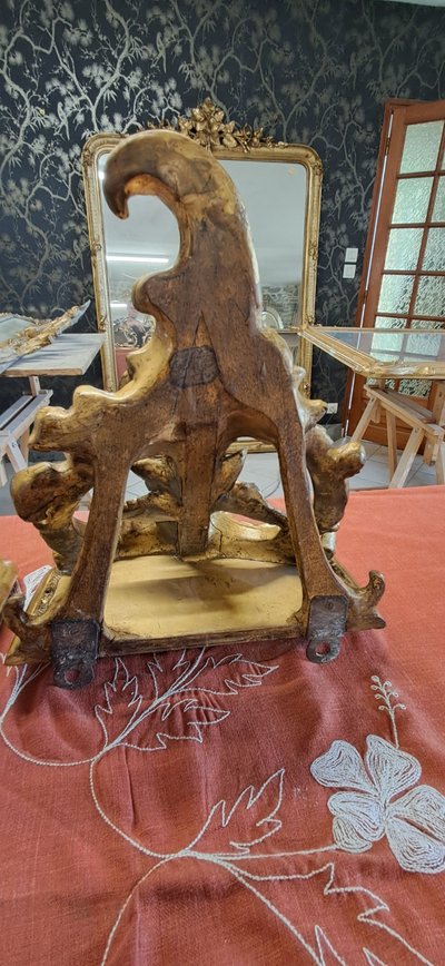 Paire console murale XIX 33 x 30