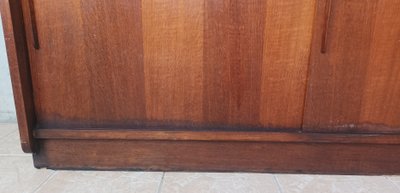 Grande libreria buffet in teak 1950