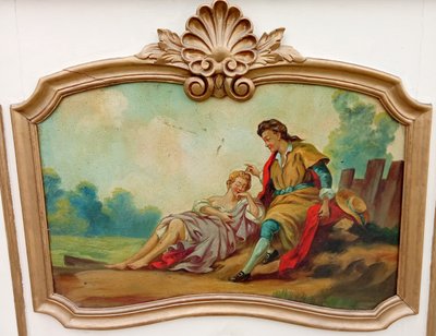 Ancien miroir trumeau 