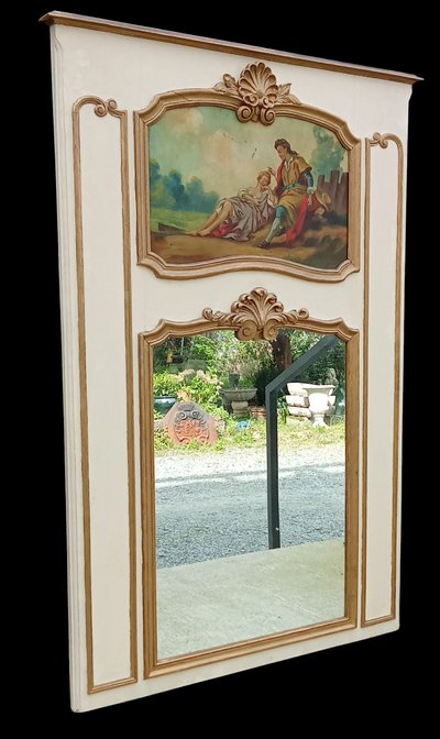 Ancien miroir trumeau 