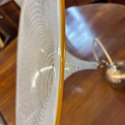 Large Murano Chandelier, 70s, Venini Witch Hat diameter 62 h 70 total