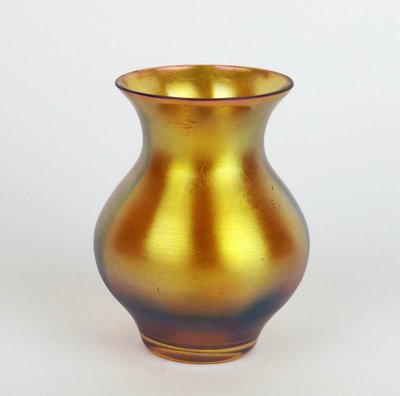 Iridescent glass vase from the Myra series for WMF