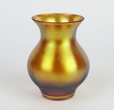 Iridescent glass vase from the Myra series for WMF