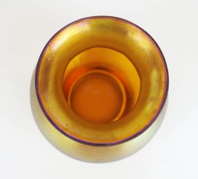 Iridescent glass vase from the Myra series for WMF