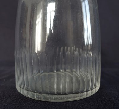 Decanter per vino in cristallo tagliato Baccarat o Le Creusot - XIX secolo circa 1840