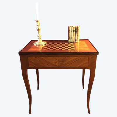 Petite Table à Jeux Tric-trac, époque Transition