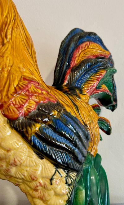 Coq en barbotine 