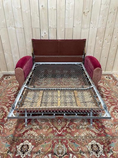 Art Deco Club Convertible Bed Sofa
