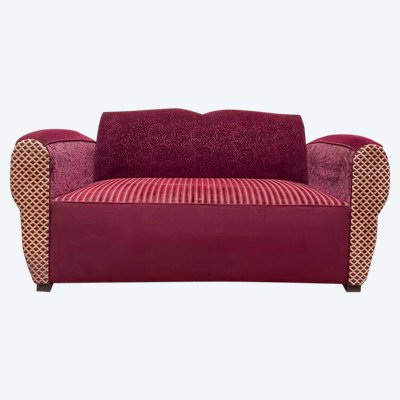 Art Deco Club Convertible Bed Sofa