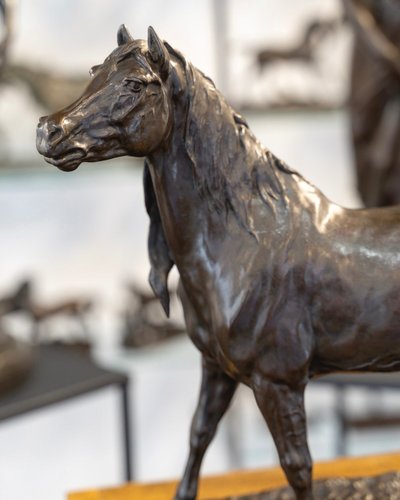 Sculpture - The Norman Mare , Pierre - Jules Mêne (1810-1879) - Bronze