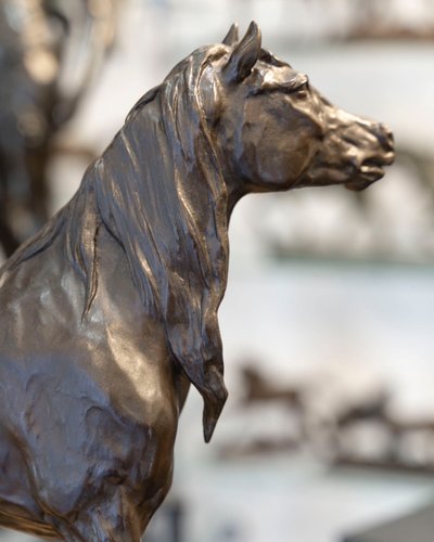 Sculpture - The Norman Mare , Pierre - Jules Mêne (1810-1879) - Bronze