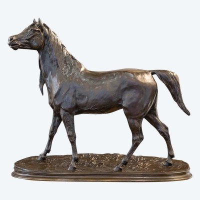 Sculpture - The Norman Mare , Pierre - Jules Mêne (1810-1879) - Bronze