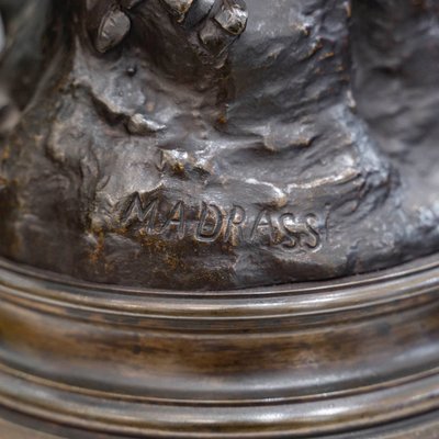 Sculpture - Le Sommeil , Luca Madrassi (1848-1919) - Bronze