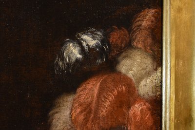 Portrait De Chevalier En Armure, Ecole Vénitienne Début XVIIe Siècle