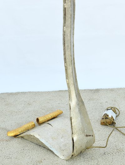 Snake floor lamp