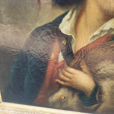 V Caprile, Portrait d'Un Couple De Napolitains, Fin XIXème Siècle