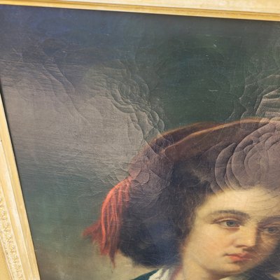 V Caprile, Portrait d'Un Couple De Napolitains, Fin XIXème Siècle