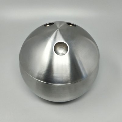 1970s Gorgeous "Bowling" Cocktail Shaker With Ice Bucket Tauma by Guzzini. Made in Italy