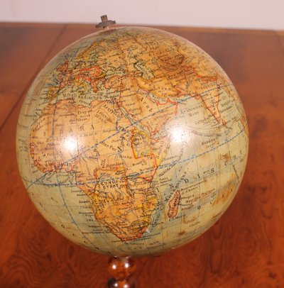 Terrestrial Globe Erd Globus - 19th Century
