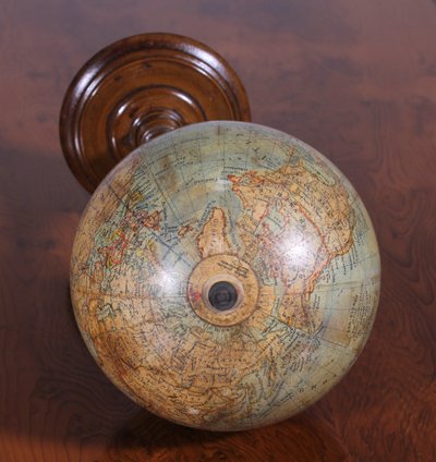 Terrestrial Globe Erd Globus - 19th Century